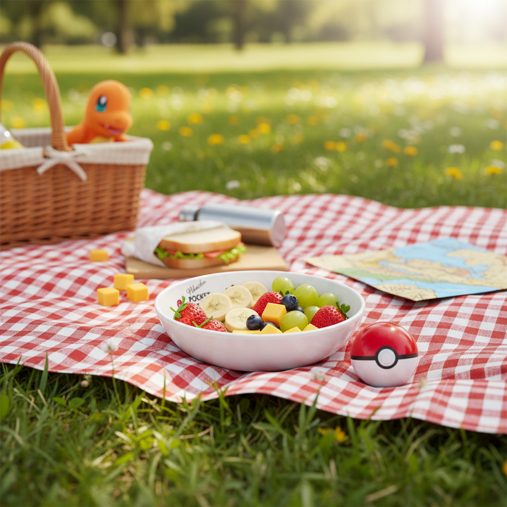 Pikachu Bowl - Outdoor/Picnic Style