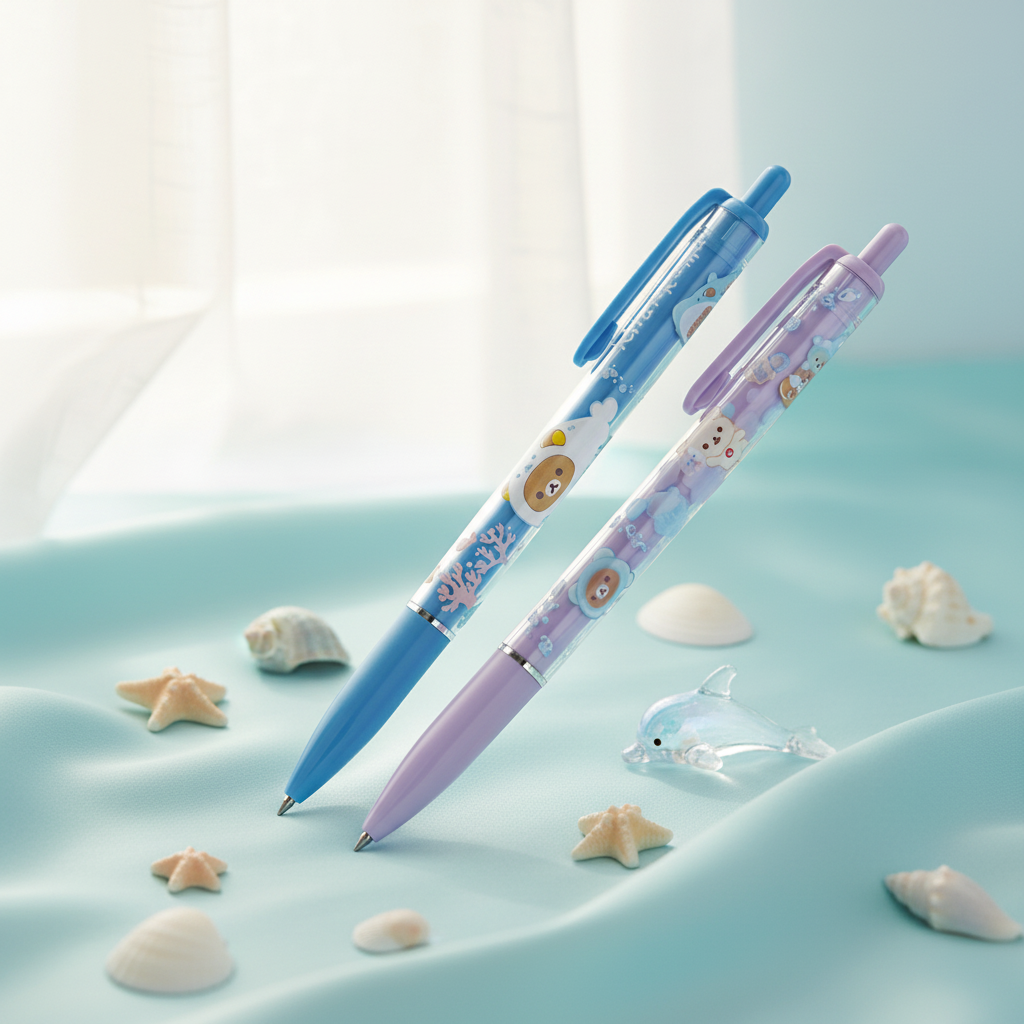 Rilakkuma Ballpoint Pen Lifestyle Photo