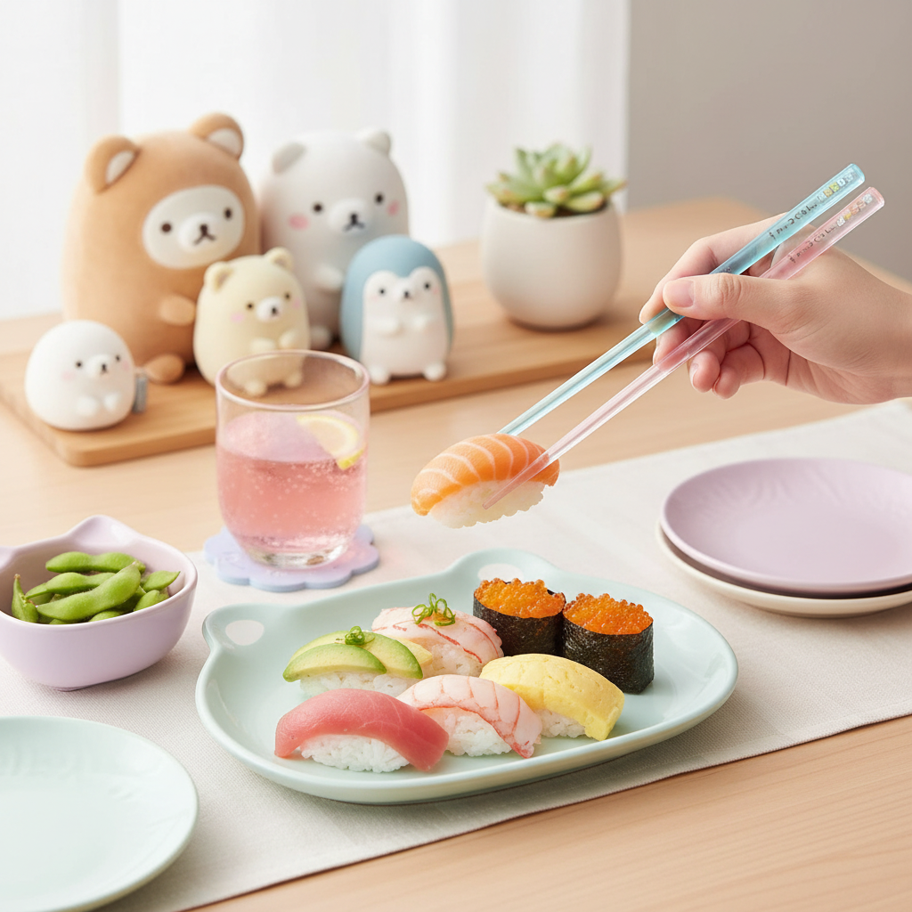 Sumikko Gurashi Chopsticks Lifestyle - Bright Pastel