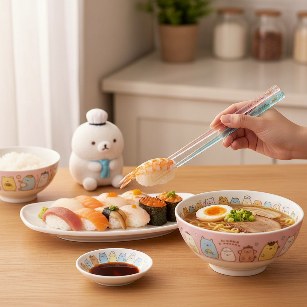 Sumikko Gurashi Chopsticks Lifestyle Photo