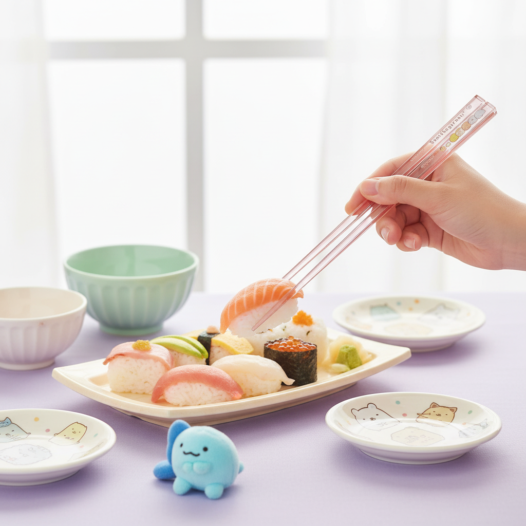 Sumikkogurashi Chopsticks Lifestyle - Bright Pastel